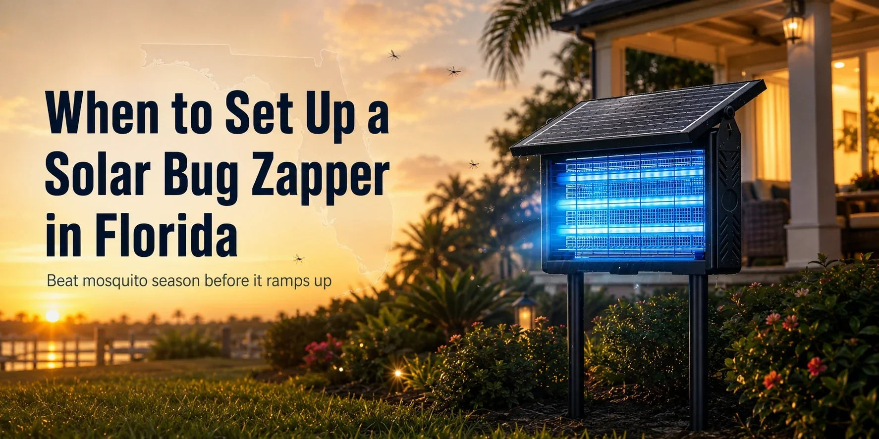 Florida Mosquito Season Guide: When Zapper Setup Matters Most