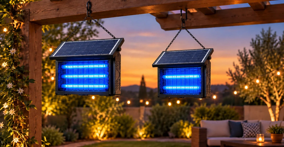 Murutoi G8 vs G8L solar bug zapper comparison