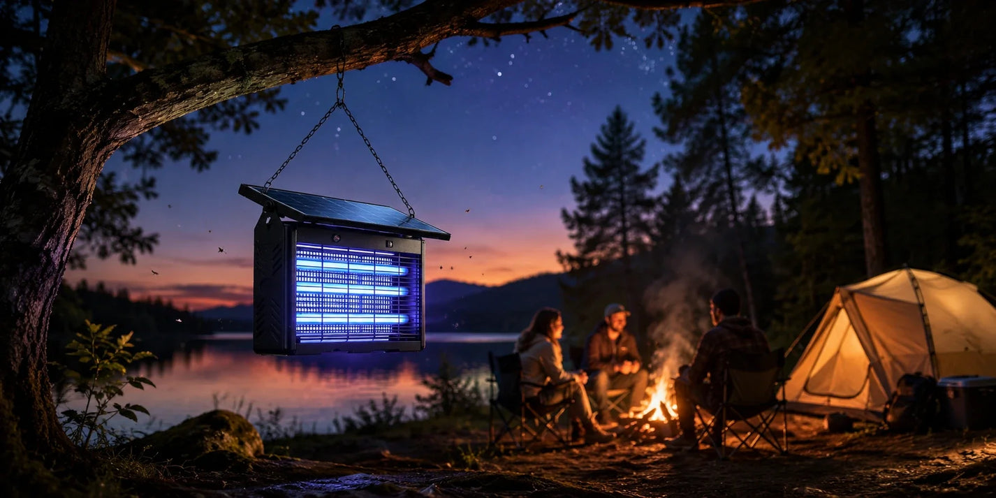 3-Night Camping Test: Does This Solar Bug Zapper Really Work Off-Grid?